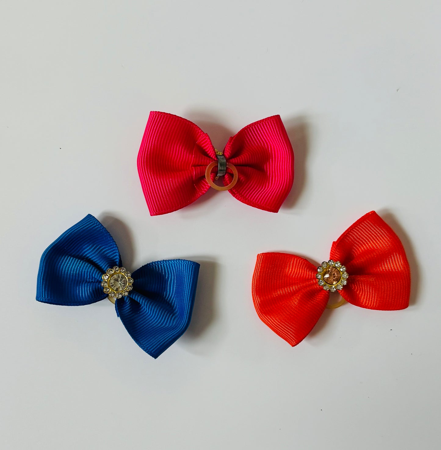 Elite Matching Set - Delicate Sequin Collar + Bow