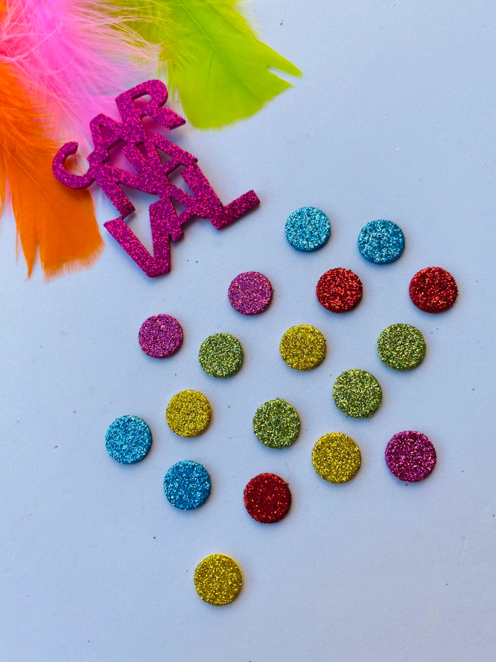 Mardi Gras / Carnaval - Confetti Sticker