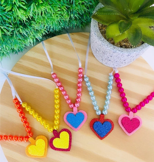 Beads Heart Necklace